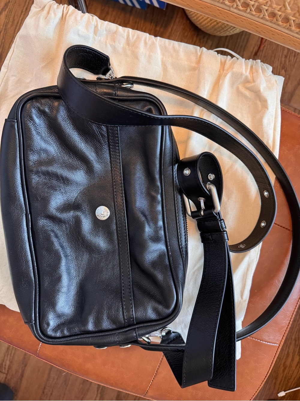 Acne Studios small black Camero bag - Picture 8 of 12